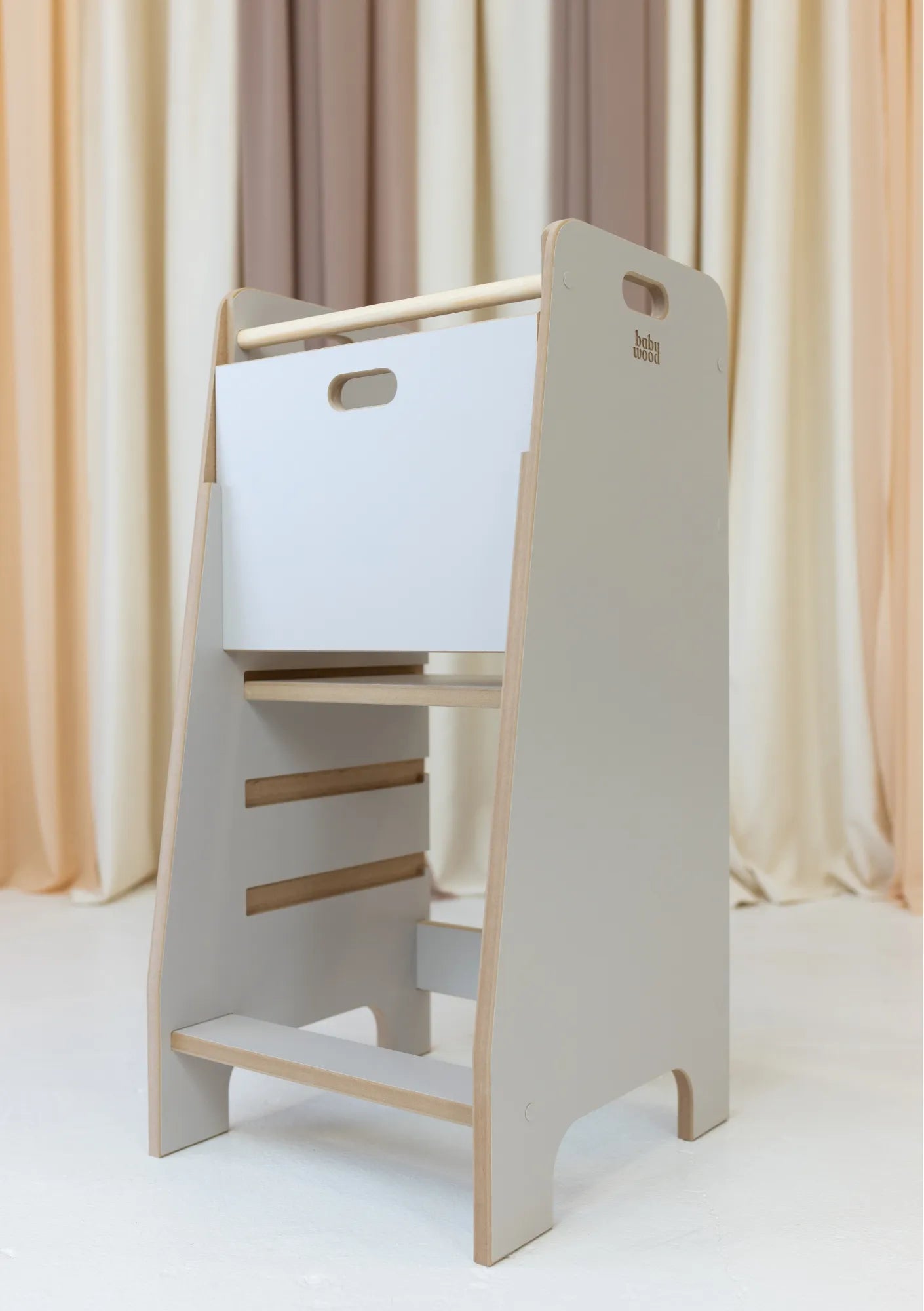 Babywood-Lernturm-Comfort-M-Kaschmir