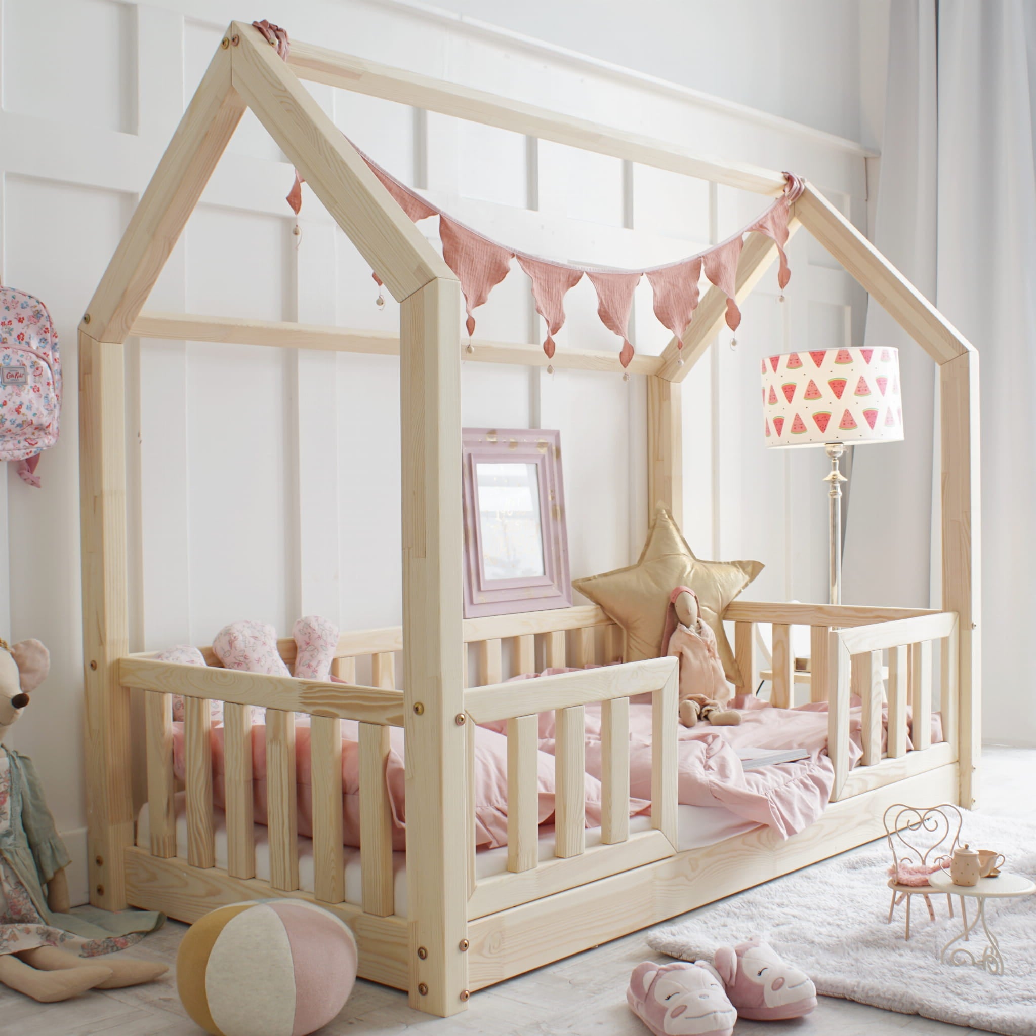 Hausbett-Bianco-Duo-160x80-Naturholz-02