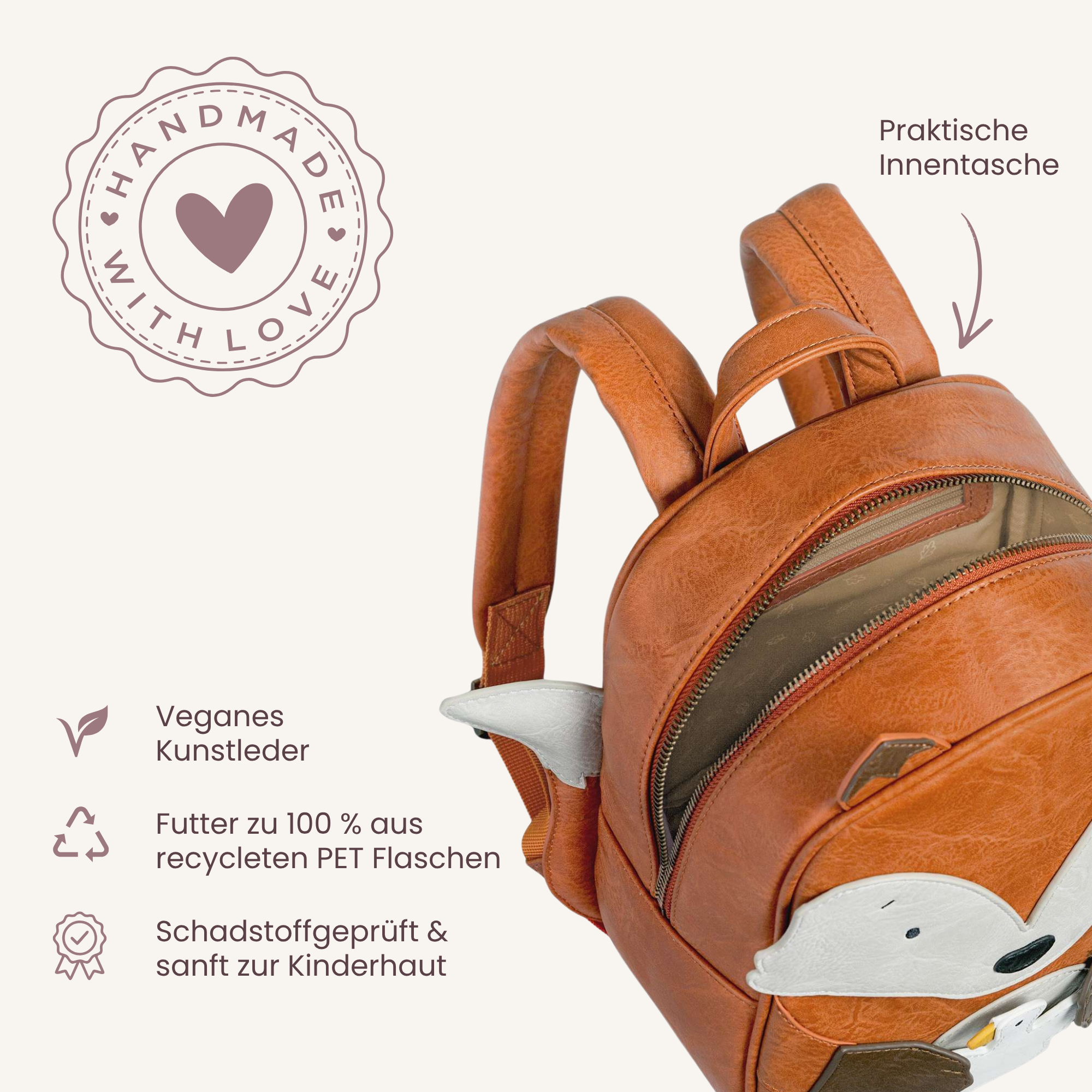 Little Who großer Kinderrucksack Fuchs Frankie