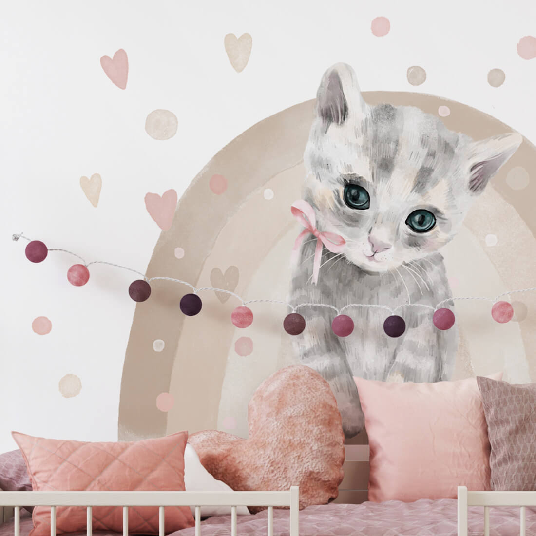 PASTELOWE-LOVE-XL-Wandtattoo_aufkleber-Katze-creme-14-tlg-04