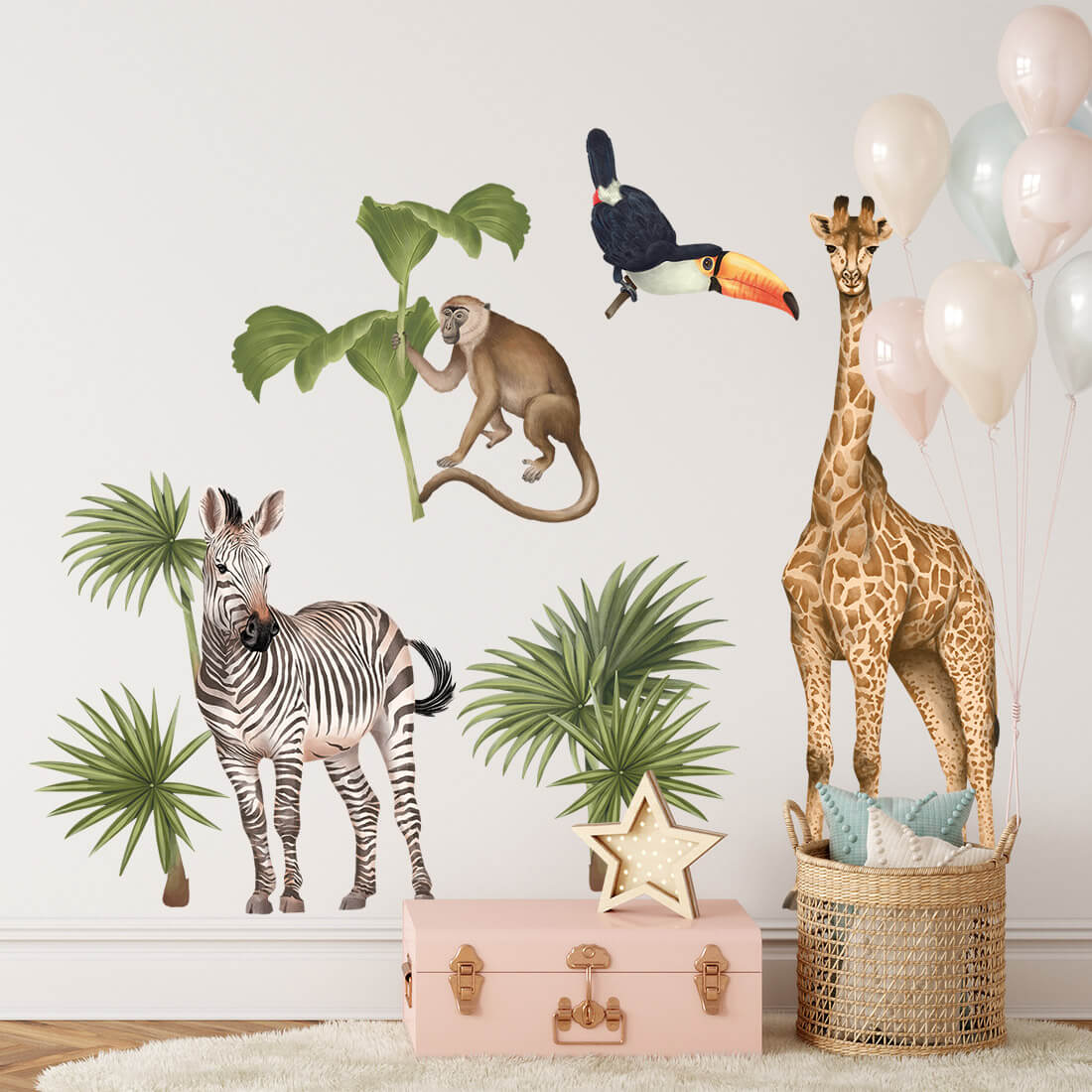 PASTELOWE-LOVE-XL-Wandtattoo_aufkleber-Safaritiere-II-8-tlg-04