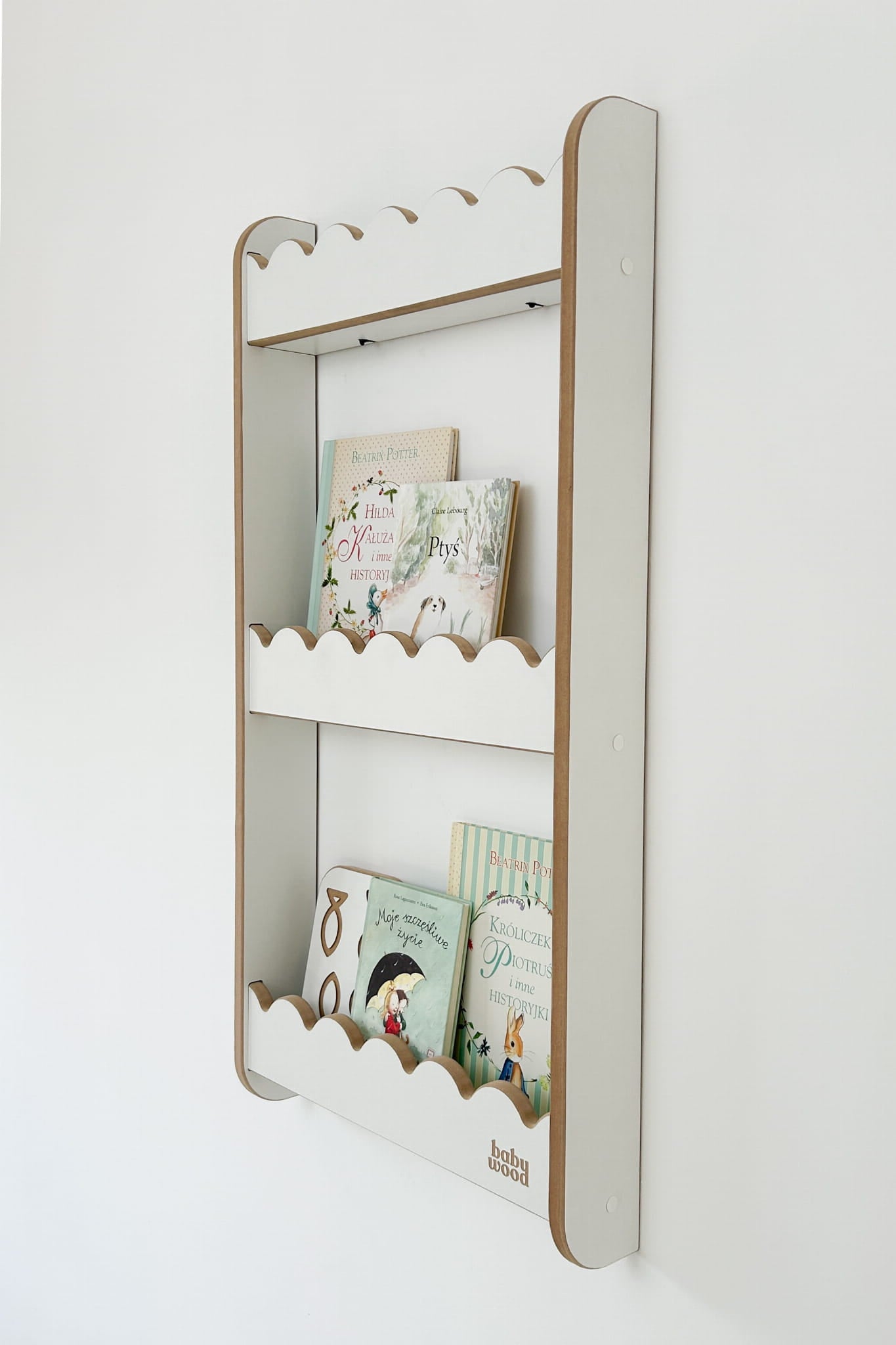 WAVE-Kinder-Holz-Regal