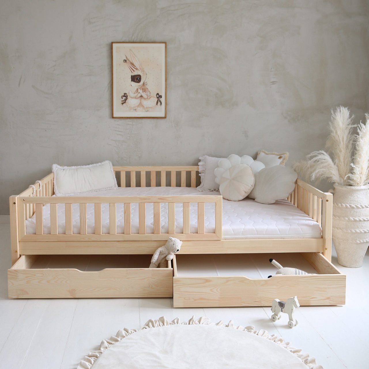eng_pl_Basic-Love-Plus-with-railing-2-3-length-200x140-natural-2-drawers-with-storage-function-fast-shipping-672_3