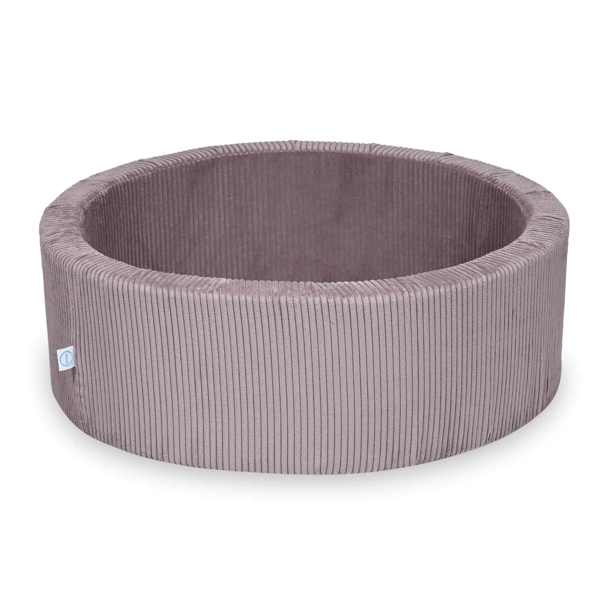 sz021-Mimii-suchy-basen-90x30-sztruks-lavender-bez-pilek