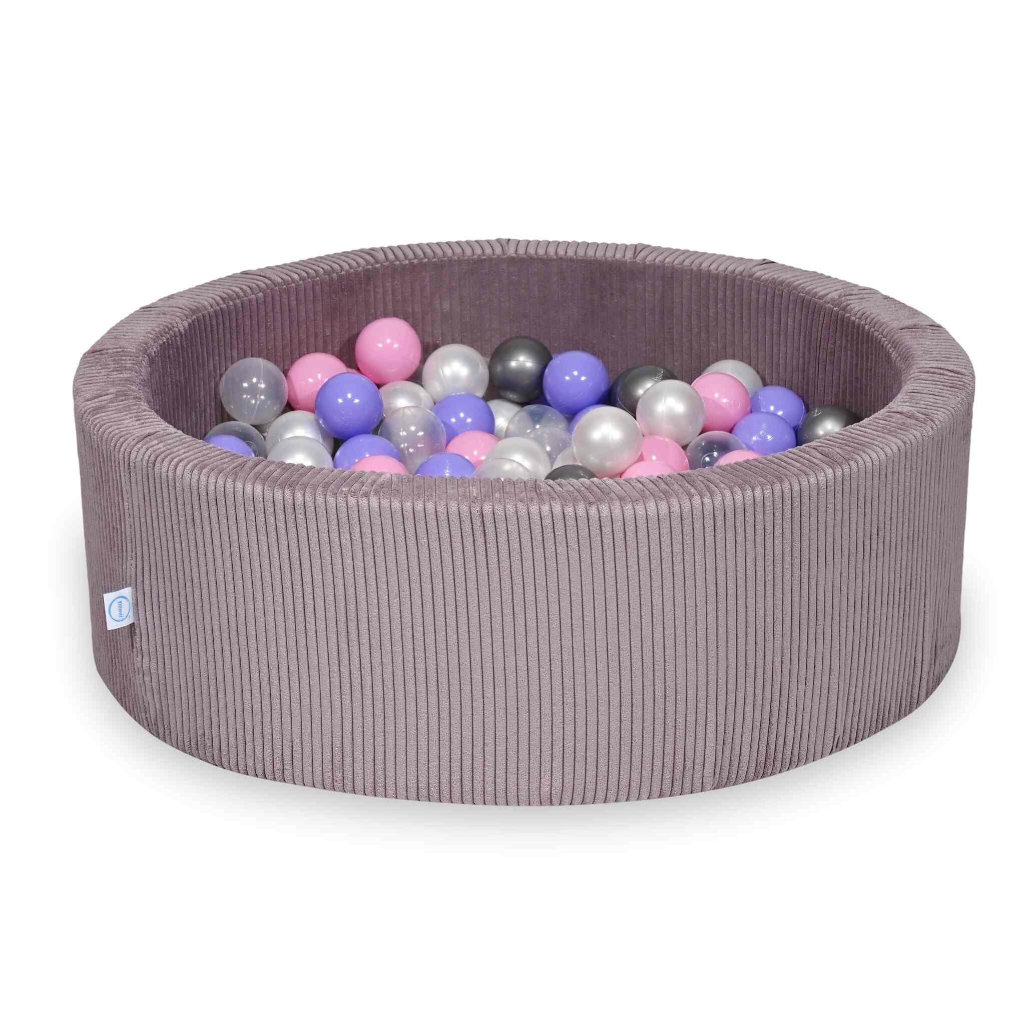 sz022-Mimii-suchy-basen-90x30-sztruks-lavender-200-pilek