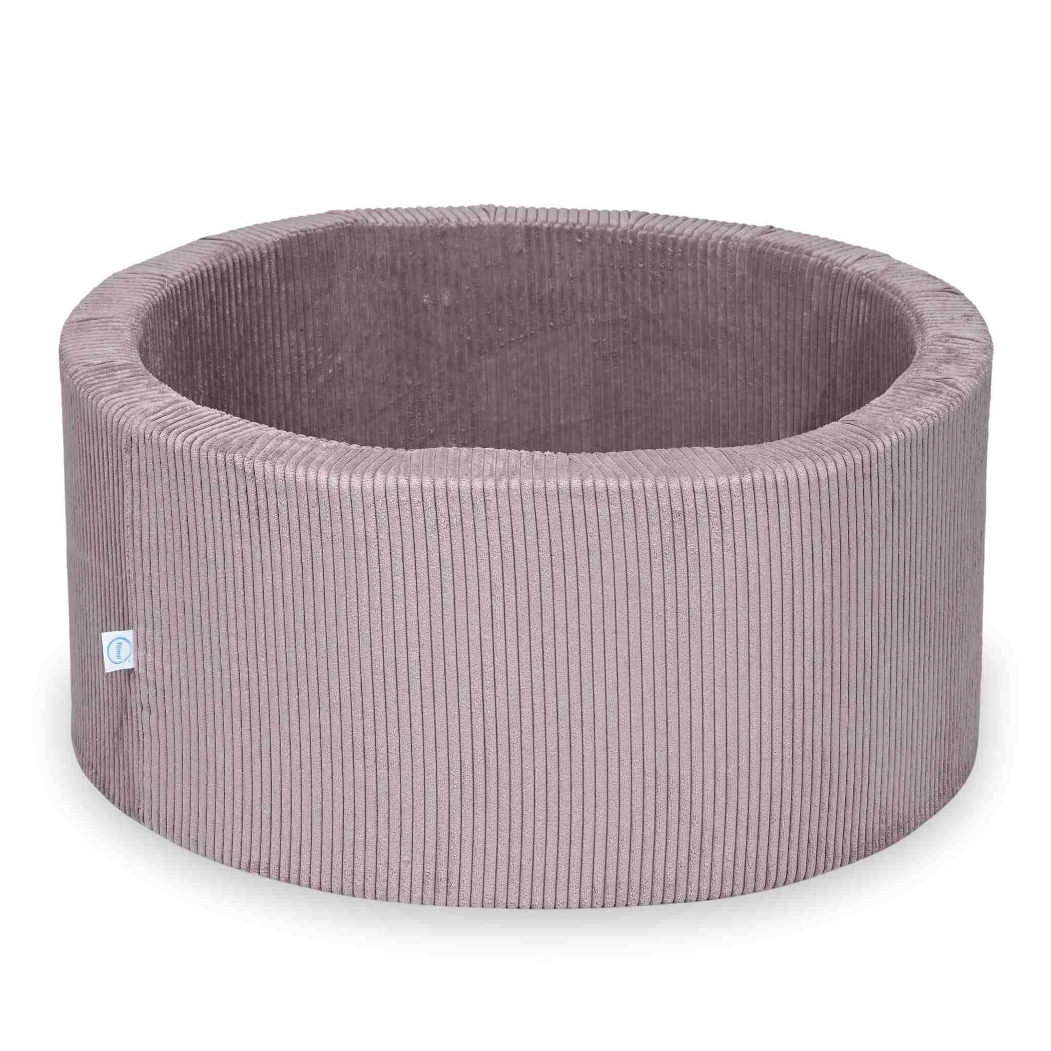 sz066-Mimii-suchy-basen-90x40-sztruks-lavender-bez-pilek