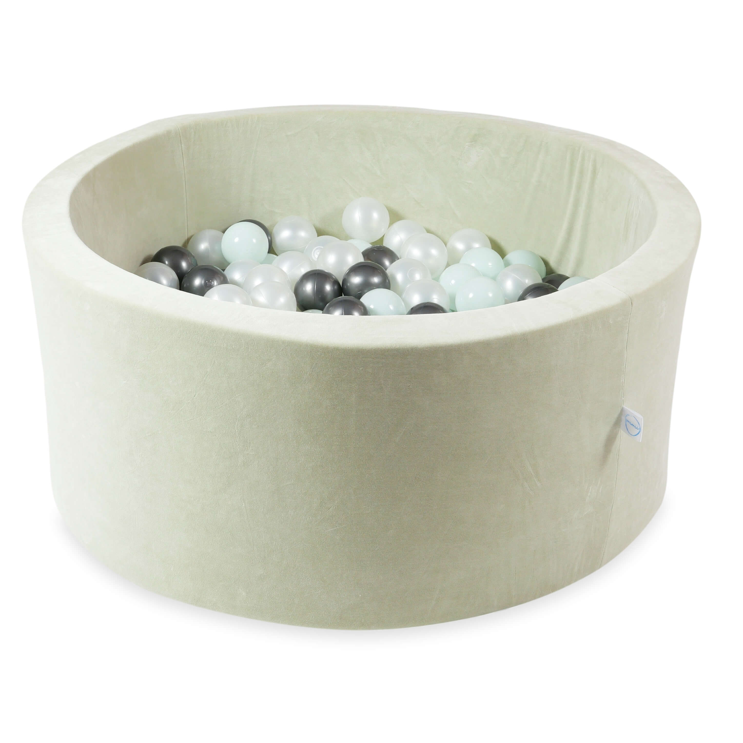 vs248-mimii-suchy-basen-90x40-velvet-soft-jasnomietowy-300-pilek-per-owe-jasnomi-towe-metaliczny-grafit