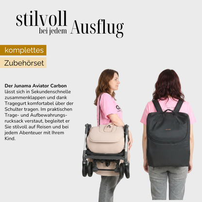 JUNAMA Reisebuggy AVIATOR - faltbar, fürs Handgepäck