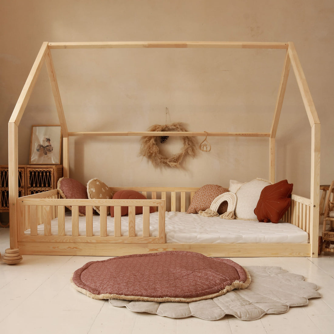 2562-LULETTO-Hausbett-Bianco-200x140-cm-Naturholz-02