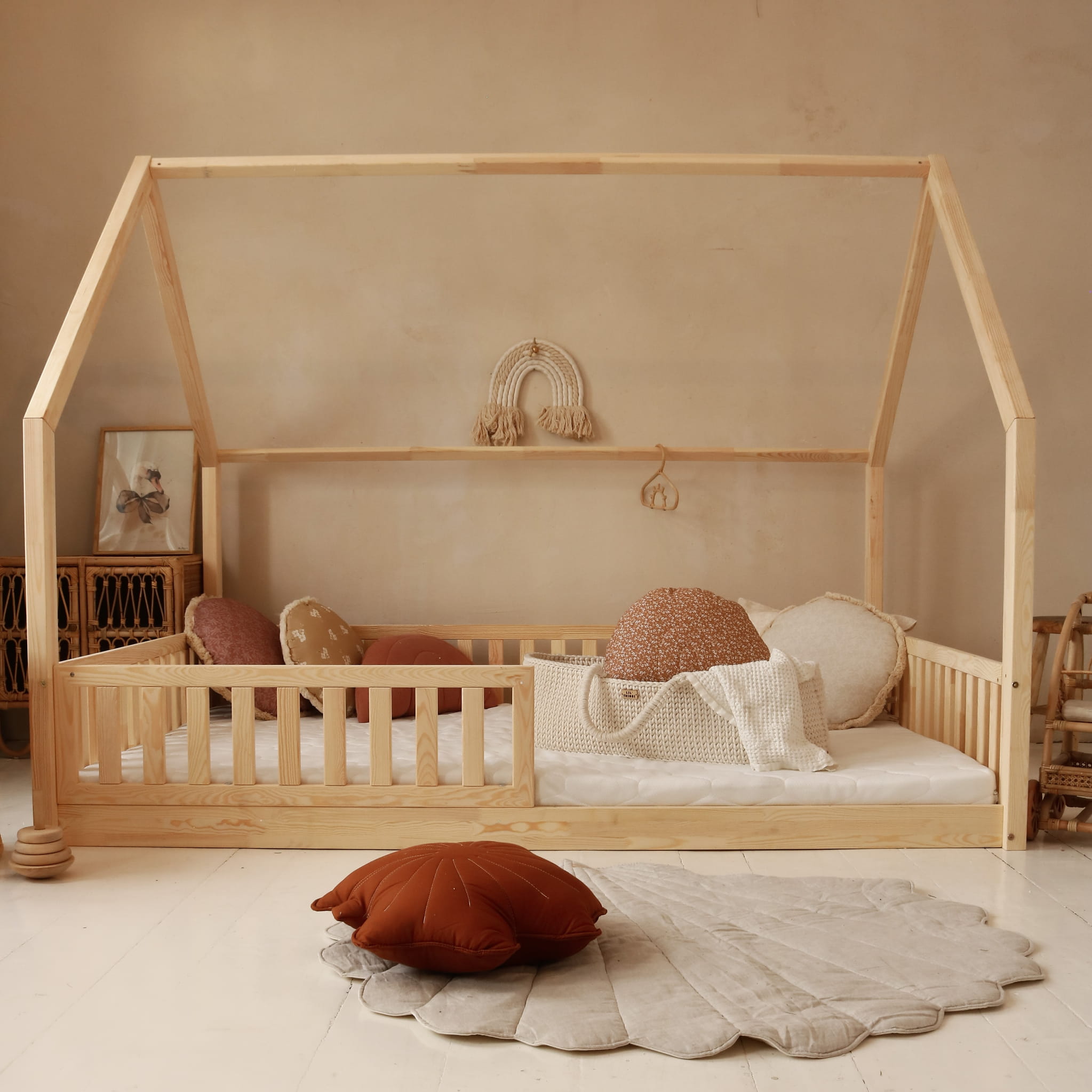 2562-LULETTO-Hausbett-Bianco-200x140-cm-Naturholz-03