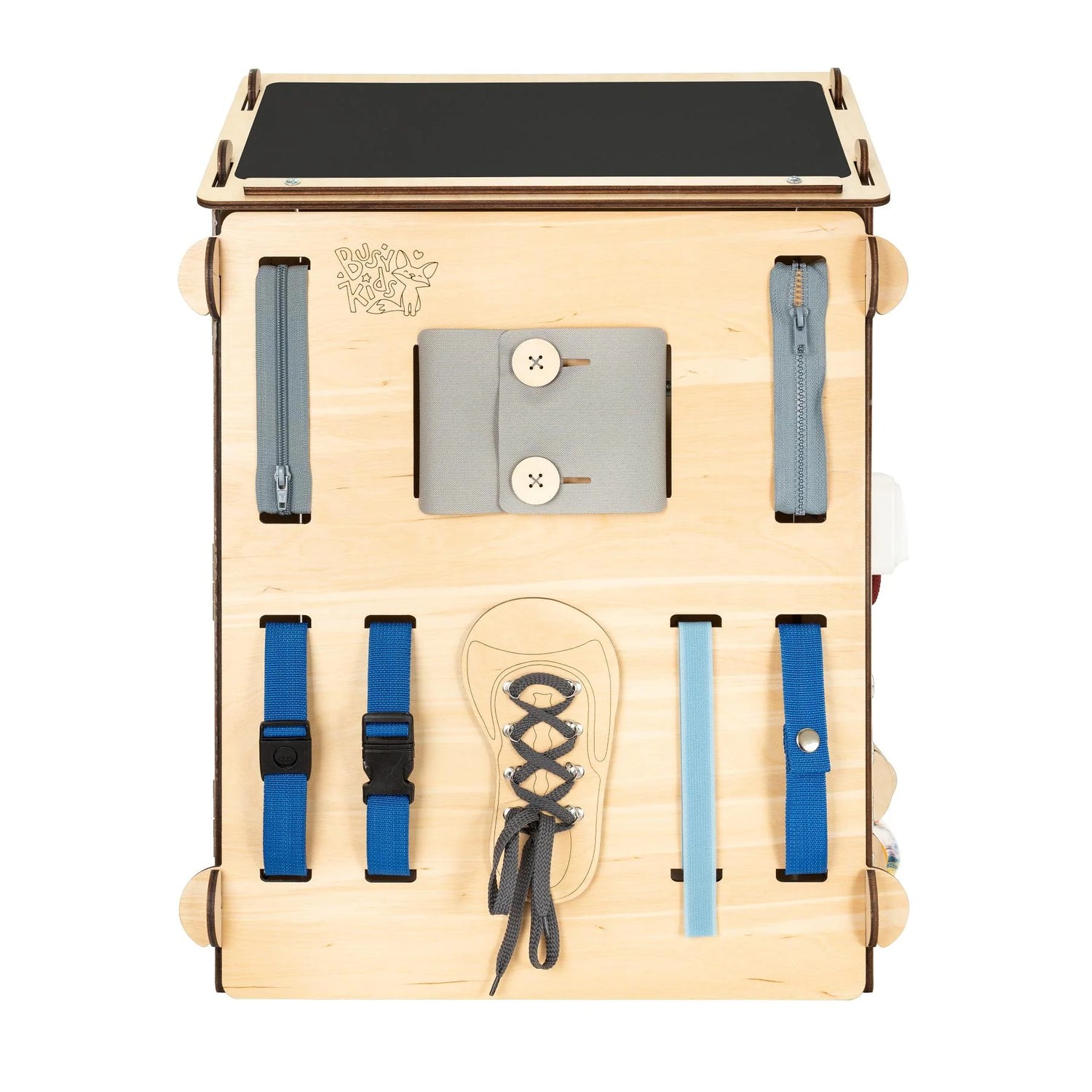 BusyKids-BusyBoard-das-sensorische-Montessori-Spielhaus-Natura-Mint-limitierte-Auflage-10