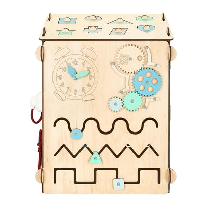 BusyKids-BusyBoard-das-sensorische-Montessori-Spielhaus-Natura-Mint-limitierte-Auflage-11