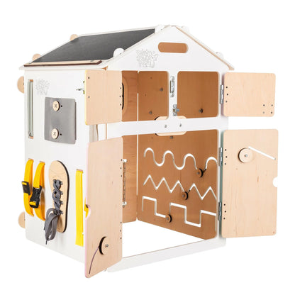 BusyKids-BusyBoard-das-sensorische-Montessori-Spielhaus-Weiss_Pastell-limitierte-Auflage-12