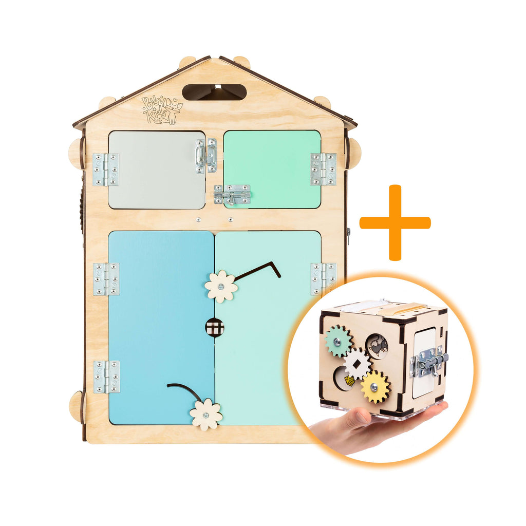 BusyKids-Set-BusyBoard-Spielhaus-natura_mint-und-kreativer-W-rfel-01
