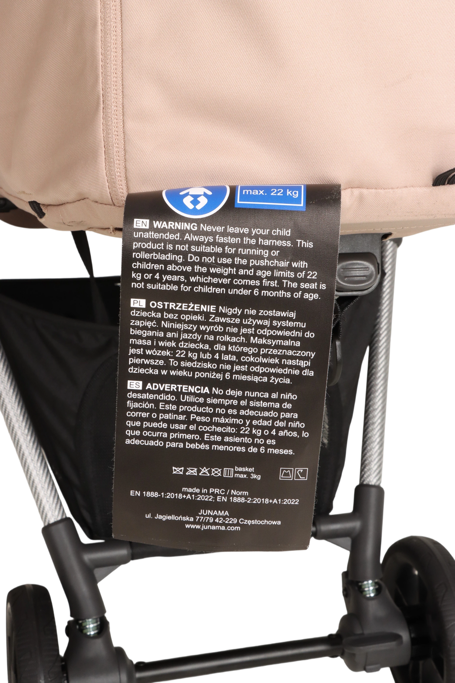 JUNAMA Reisebuggy AVIATOR - faltbar, fürs Handgepäck