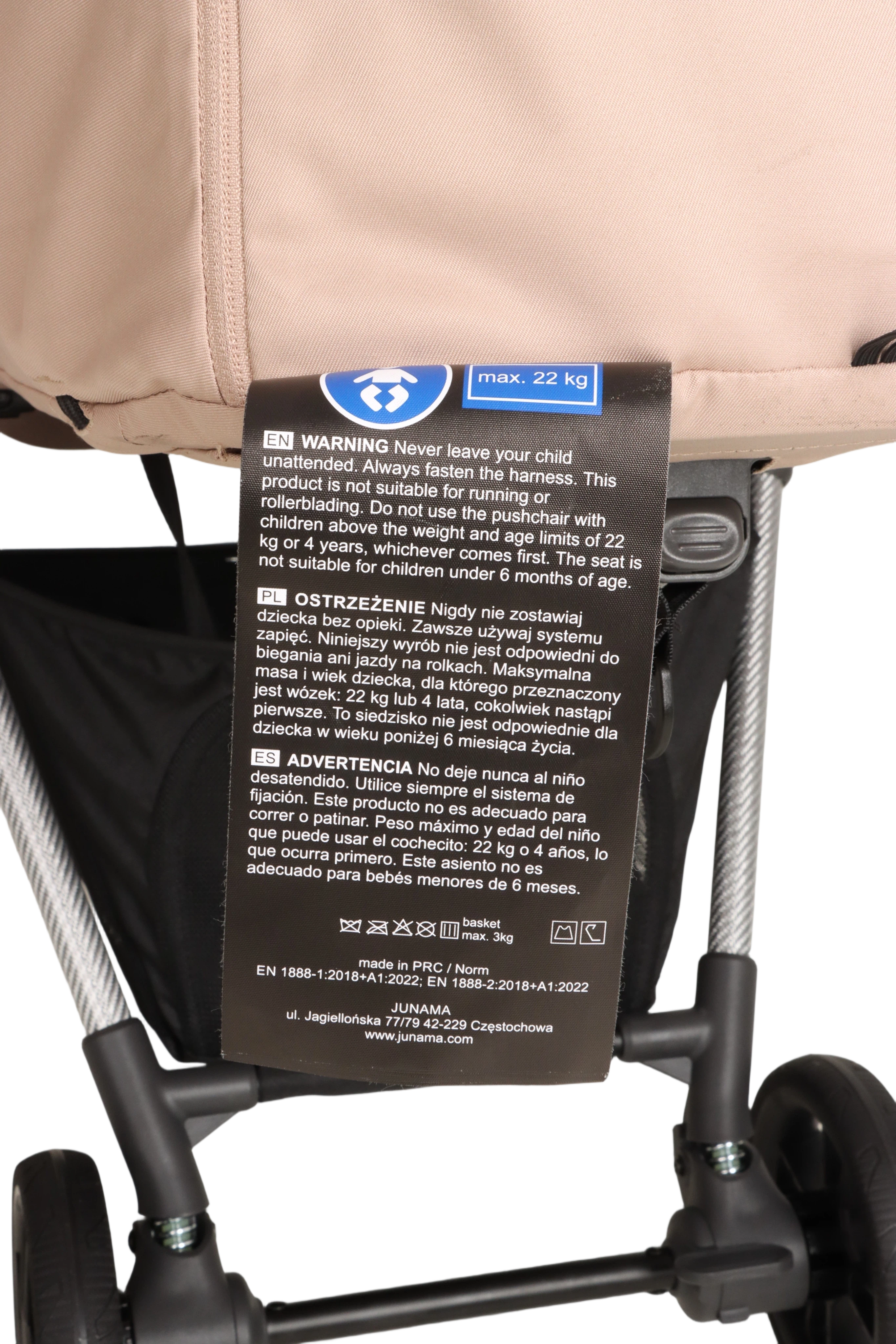 JUNAMA Reisebuggy AVIATOR - faltbar, fürs Handgepäck