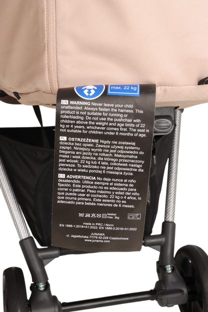 JUNAMA Reisebuggy AVIATOR - faltbar, fürs Handgepäck