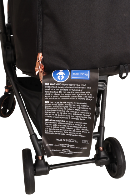 JUNAMA Reisebuggy AVIATOR - faltbar, fürs Handgepäck
