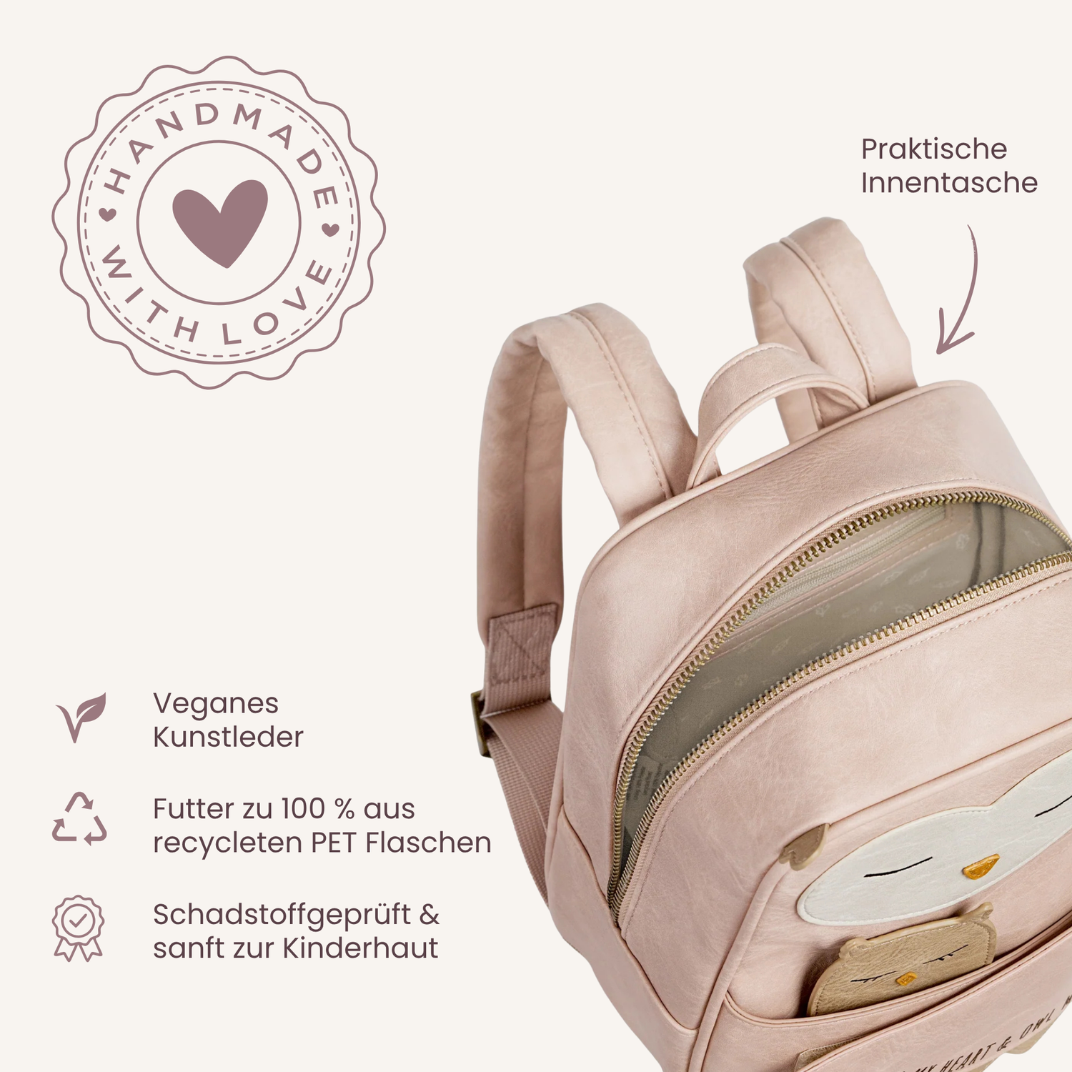 Little Who großer Kinderrucksack Eule Isolde
