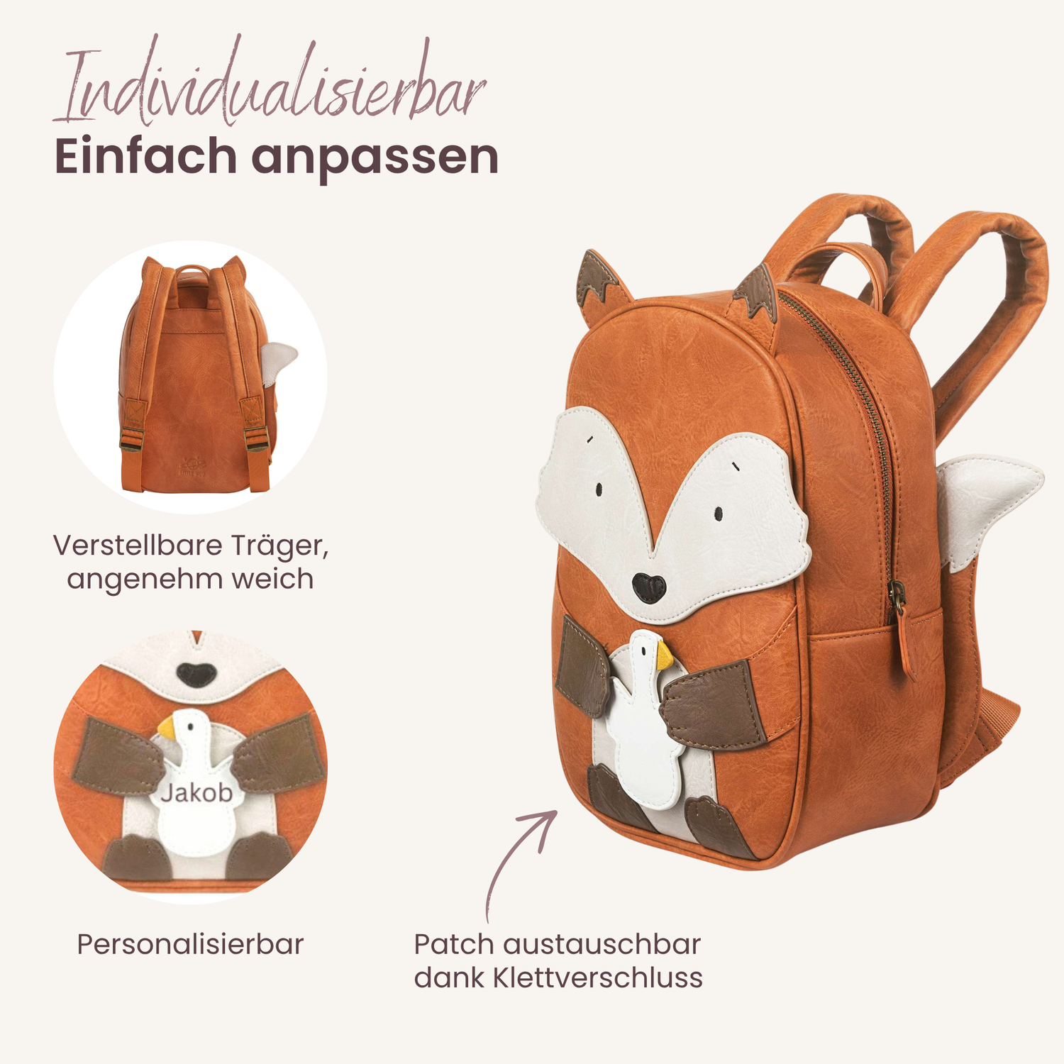 Little Who großer Kinderrucksack Fuchs Frankie