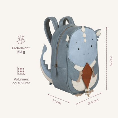 Little Who großer Kinderrucksack Drache Snorre