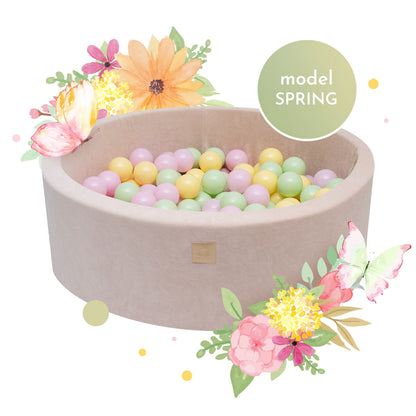 MeowBaby-Ballebad-Baby-Spielbad-Mit-Ballen-30cm-Modell-Spring-01