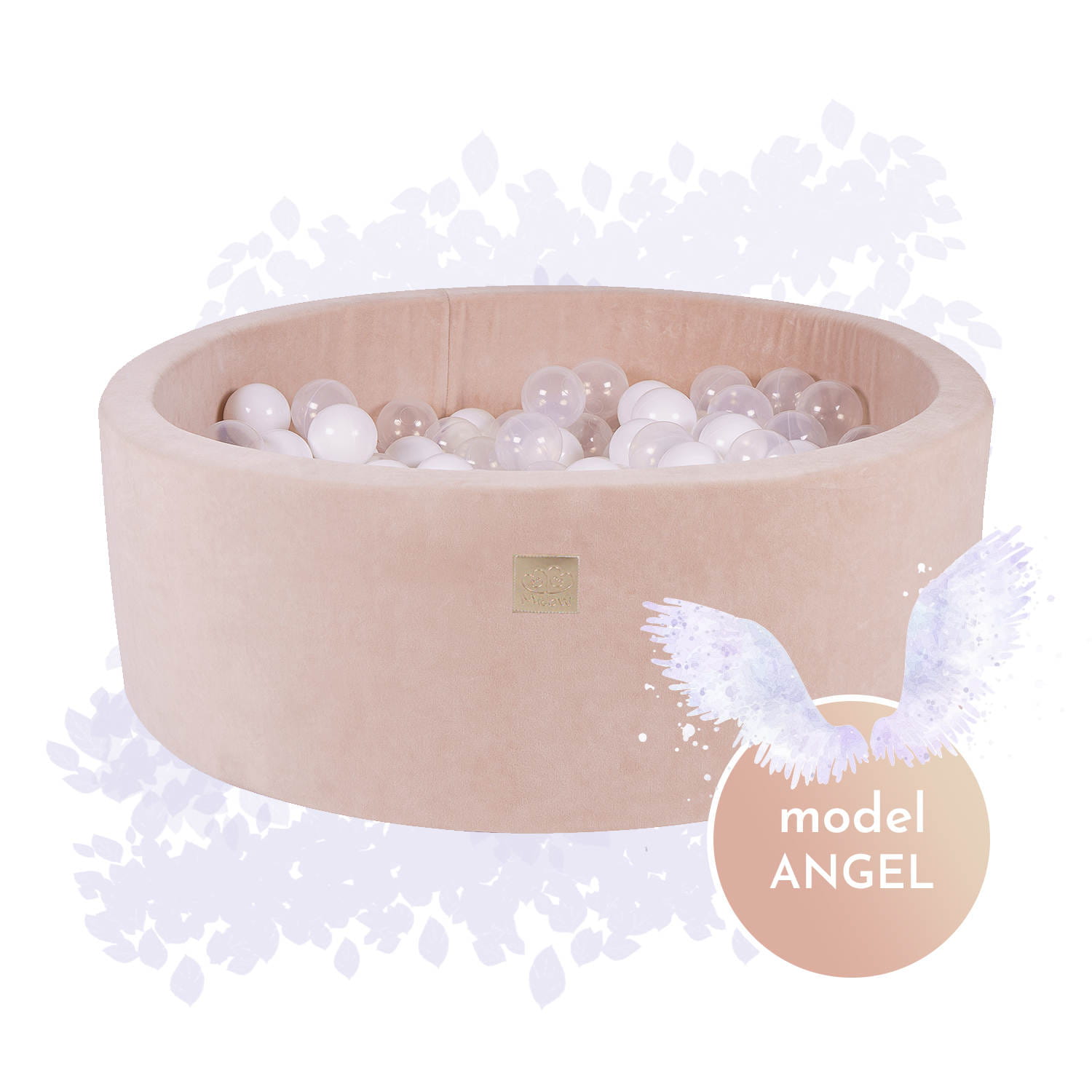 MeowBaby-Ballebad-Baby-Spielbad-Mit-Ballen-Modell-Angel