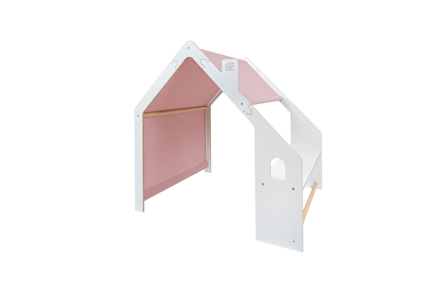 MeowBabySpielhaus_KaufladenweissmitrosaDach01