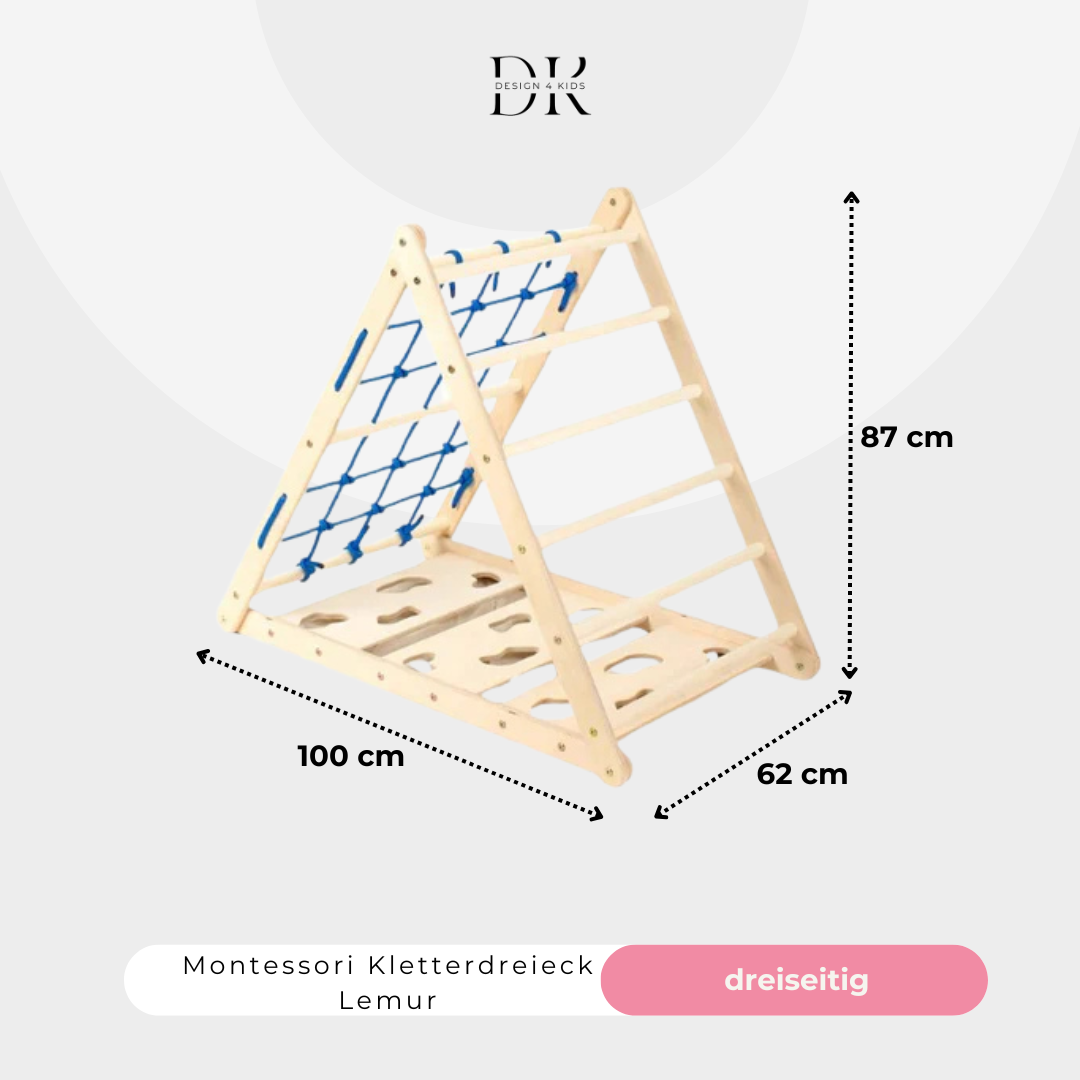 Montessori-Kletterdreieck-Lemur