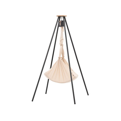 NONOMO-Heavenly-Dreams-Federwiege-mit-Motor-anthrazit-Gestell-TIPI-anthrazit-Almond-N-PBCA-MOVA-TIPI4A-02