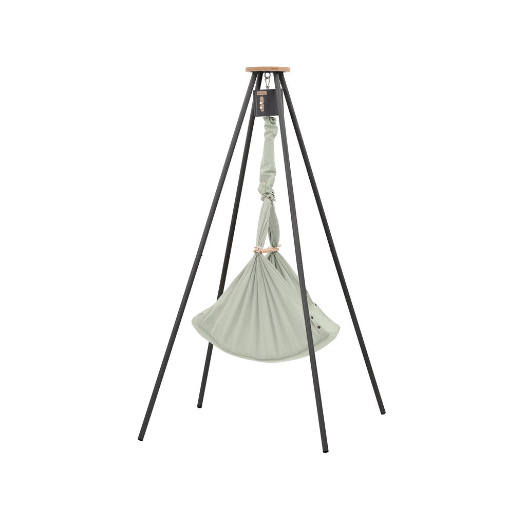 NONOMO-Heavenly-Dreams-Federwiege-mit-Motor-anthrazit-Gestell-TIPI-anthrazit-Olive-N-PBCO-MOVA-TIPI4A-02