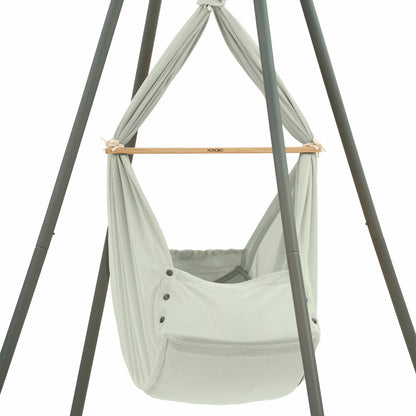 NONOMO-Heavenly-Dreams-Federwiege-mit-Motor-anthrazit-Gestell-TIPI-anthrazit-Olive-N-PBCO-MOVA-TIPI4A-04