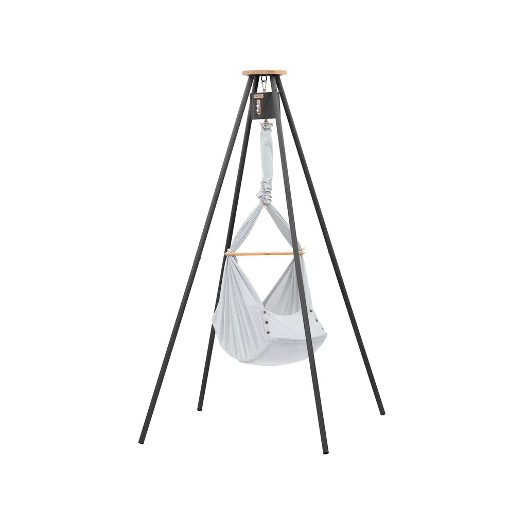NONOMO-Heavenly-Dreams-Federwiege-mit-Motor-anthrazit-Gestell-TIPI-anthrazit-Stone-N-PBCG-MOVA-TIPI4A-01