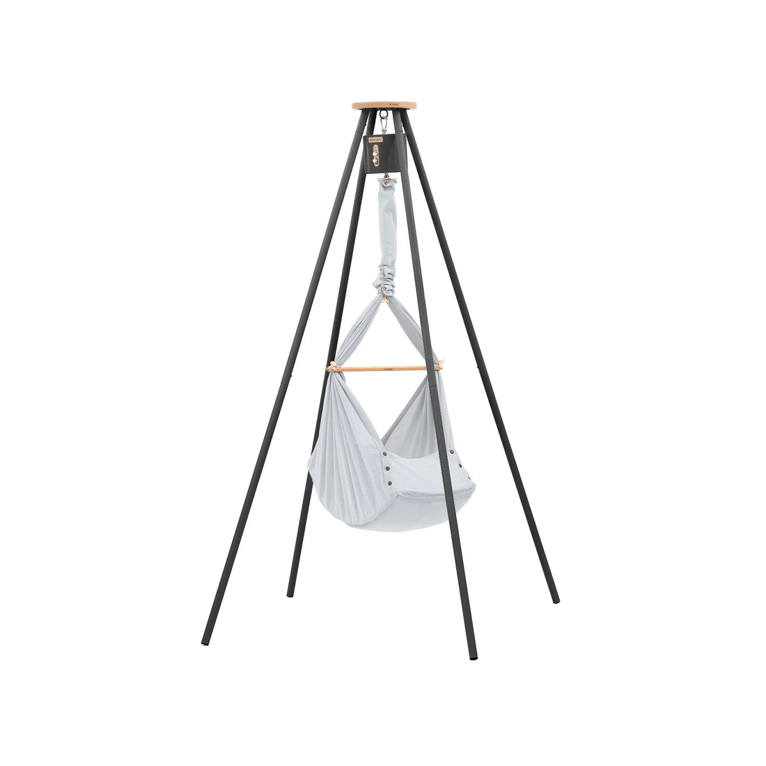 NONOMO-Heavenly-Dreams-Federwiege-mit-Motor-anthrazit-Gestell-TIPI-anthrazit-Stone-N-PBCG-MOVA-TIPI4A-01