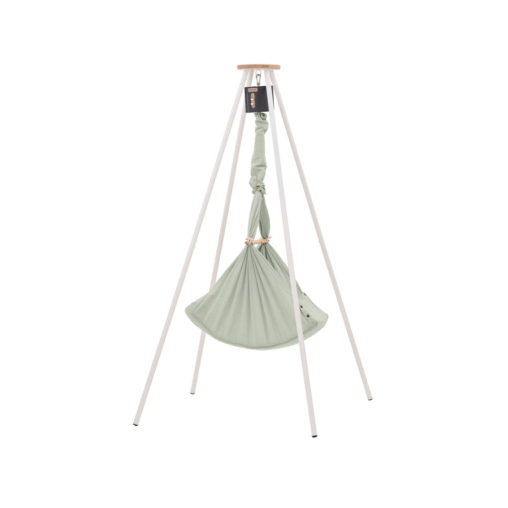 NONOMO-Heavenly-Dreams-Federwiege-mit-Motor-anthrazit-Gestell-TIPI-weiss-Olive-N-PBCO-MOVA-TIPI4WH-02