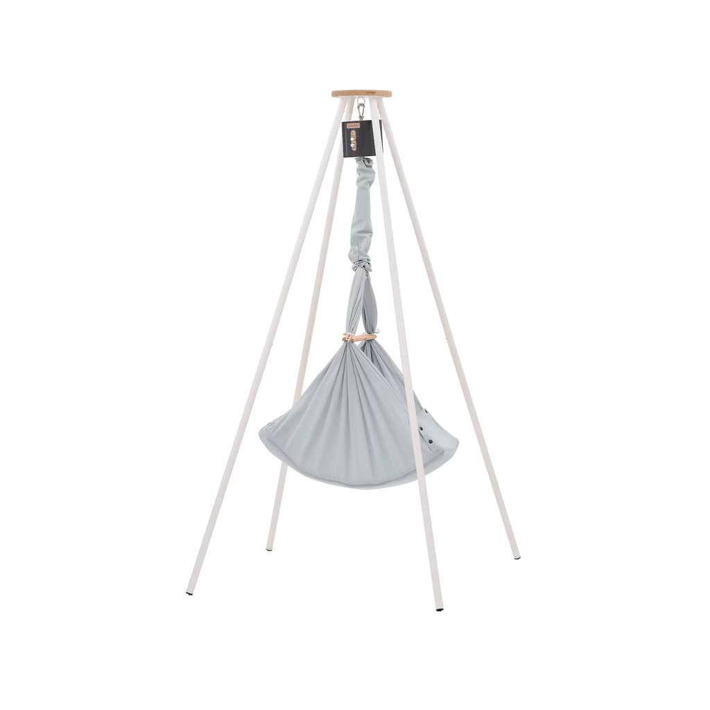 NONOMO-Heavenly-Dreams-Federwiege-mit-Motor-anthrazit-Gestell-TIPI-weiss-Stone-N-PBCG-MOVA-TIPI4WH-02