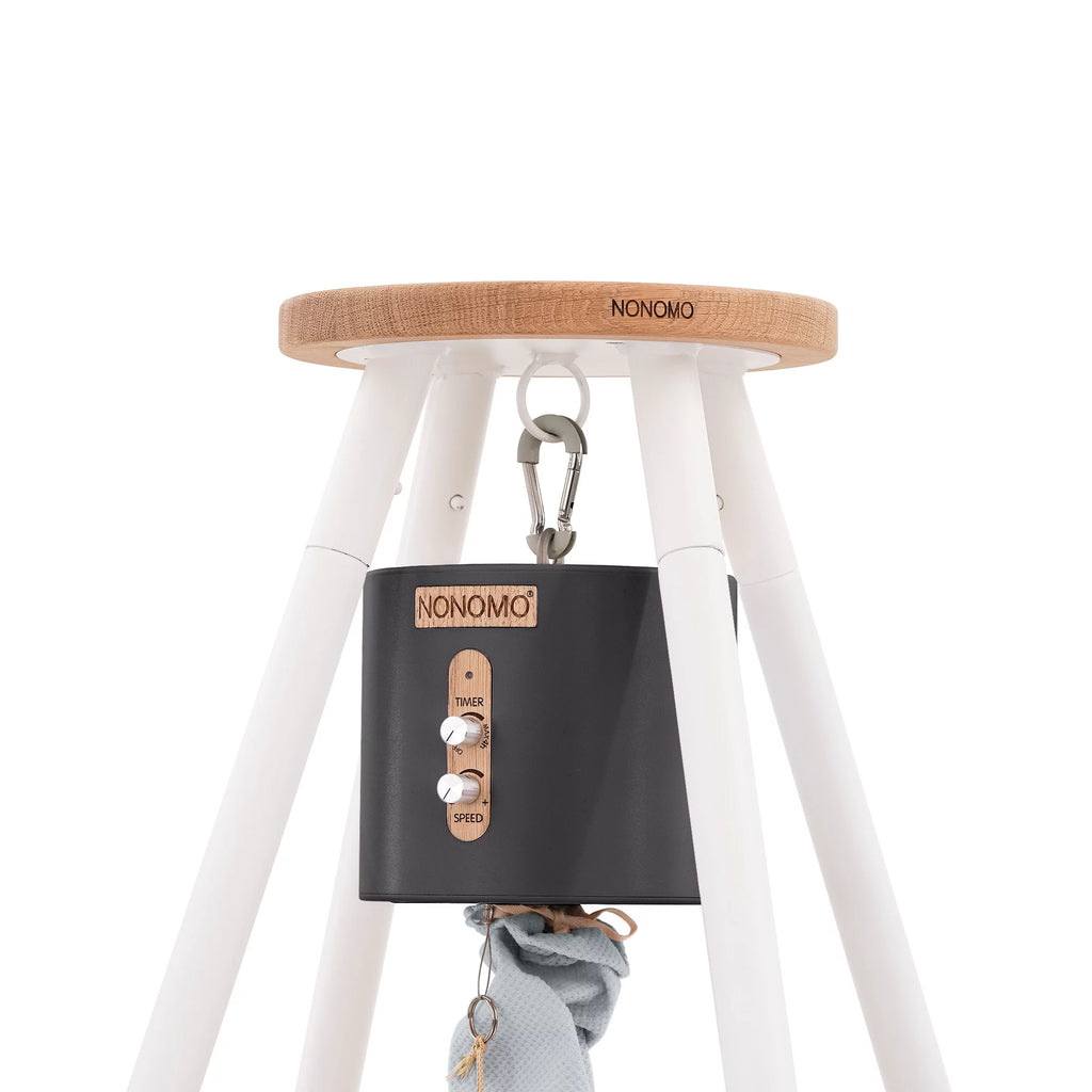 NONOMO-Heavenly-Dreams-Federwiege-mit-Motor-anthrazit-Gestell-TIPI-weiss-Stone-N-PBCG-MOVA-TIPI4WH-03