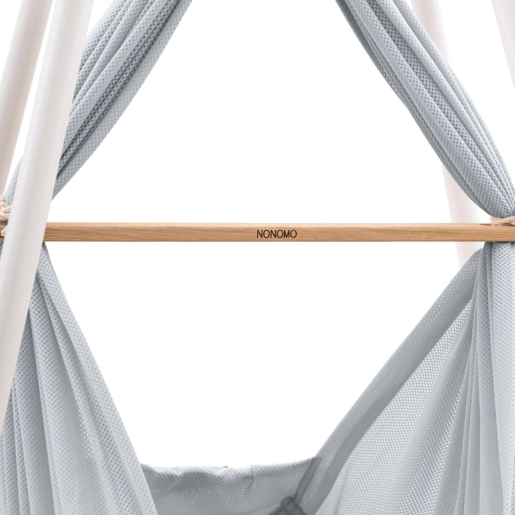NONOMO-Heavenly-Dreams-Federwiege-mit-Motor-anthrazit-Gestell-TIPI-weiss-Stone-N-PBCG-MOVA-TIPI4WH-06