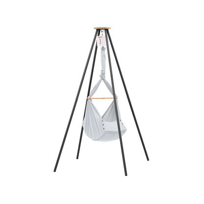 NONOMO-Heavenly-Dreams-Federwiege-mit-Motor-weiss-Gestell-TIPI-anthrazit-Stone-N-PBCG-MOVWH-TIPI4A-01