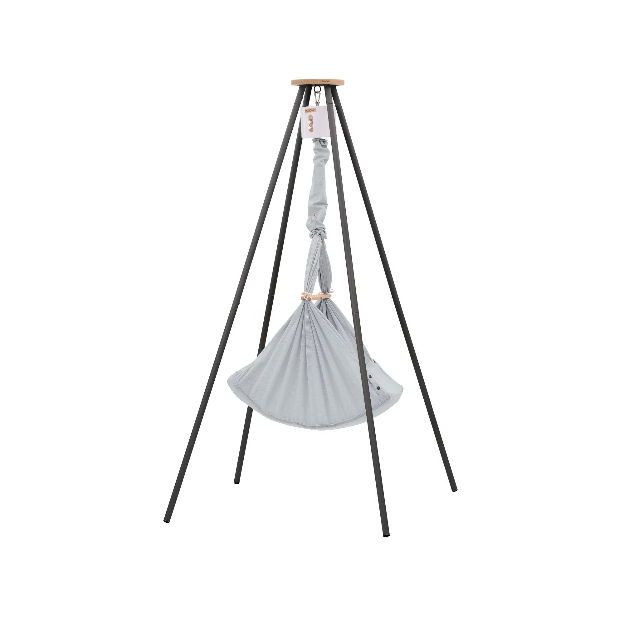 NONOMO-Heavenly-Dreams-Federwiege-mit-Motor-weiss-Gestell-TIPI-anthrazit-Stone-N-PBCG-MOVWH-TIPI4A-02