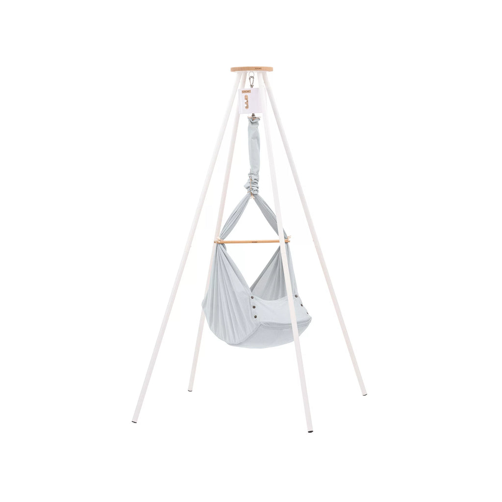 NONOMO-Heavenly-Dreams-Federwiege-mit-Motor-weiss-Gestell-TIPI-weiss-Stone-N-PBCG-MOVWH-TIPI4WH-01