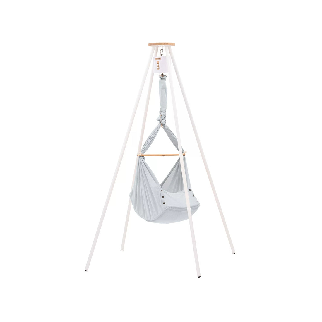 NONOMO-Heavenly-Dreams-Federwiege-mit-Motor-weiss-Gestell-TIPI-weiss-Stone-N-PBCG-MOVWH-TIPI4WH-01