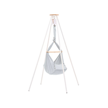 NONOMO-Heavenly-Dreams-Federwiege-mit-Motor-weiss-Gestell-TIPI-weiss-Stone-N-PBCG-MOVWH-TIPI4WH-01