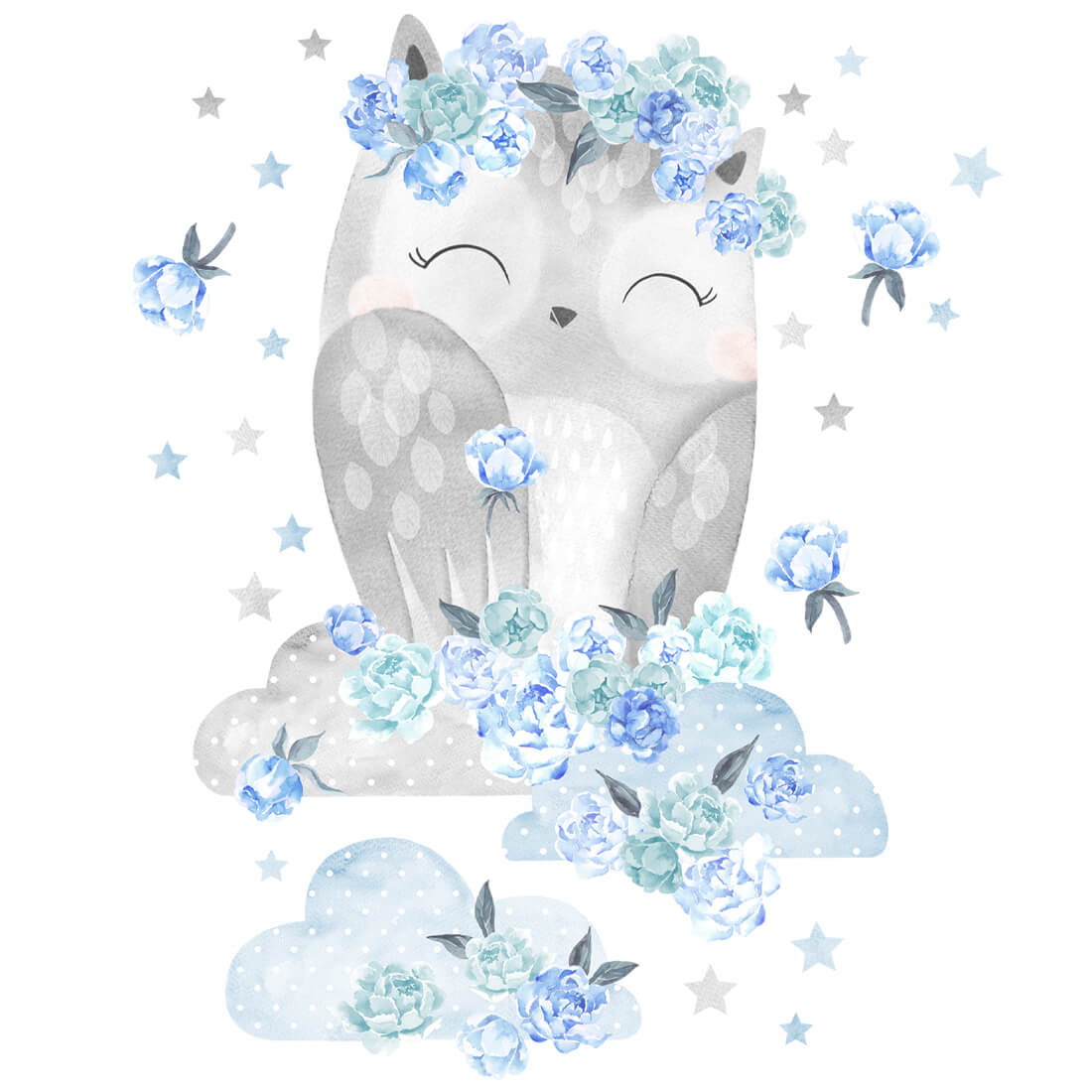 PASTELOWE-LOVE-XL-Wandtattoo_aufkleber-Eule-hellblau-01