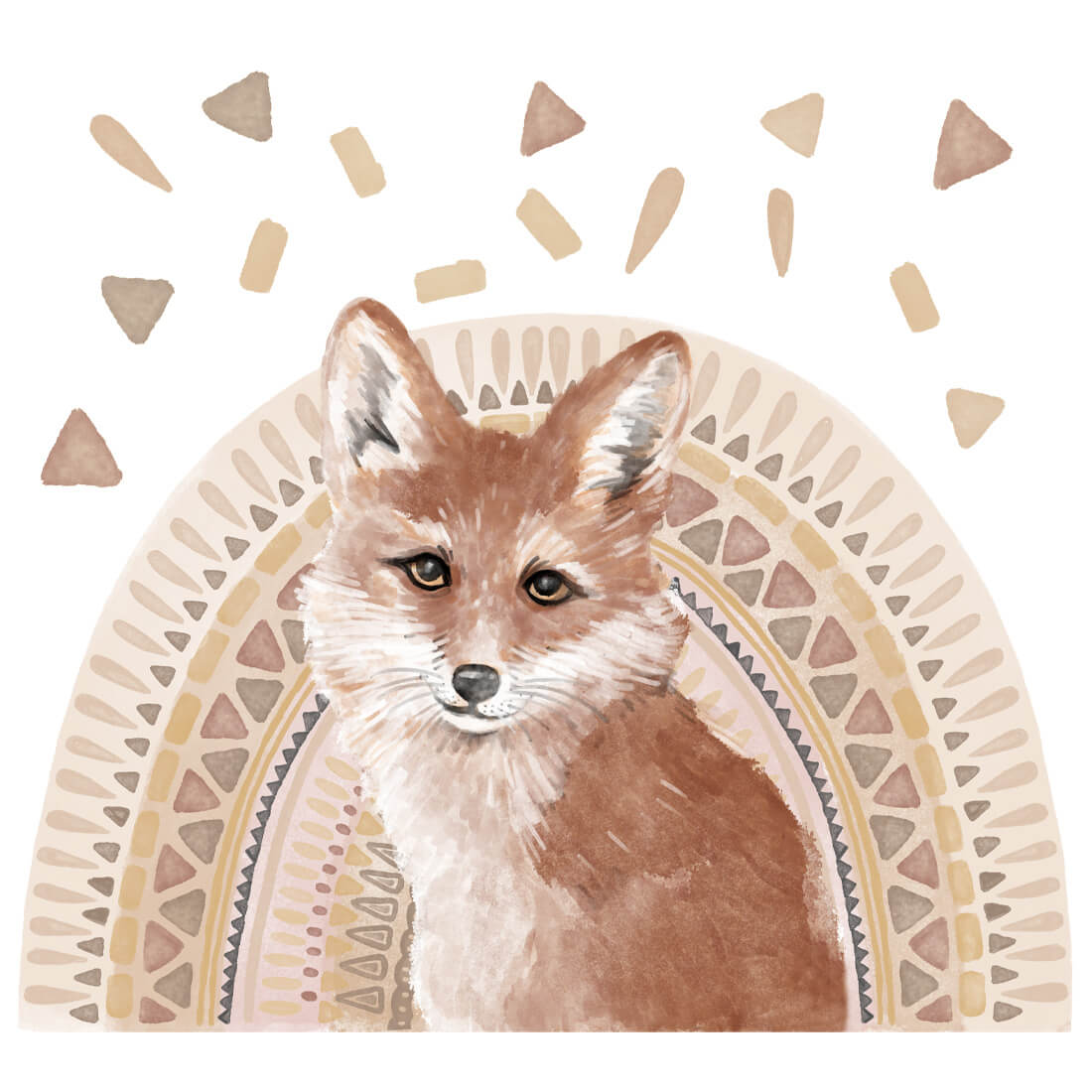 PASTELOWE-LOVE-XL-Wandtattoo_aufkleber-Fuchs-creme-14-tlg-01