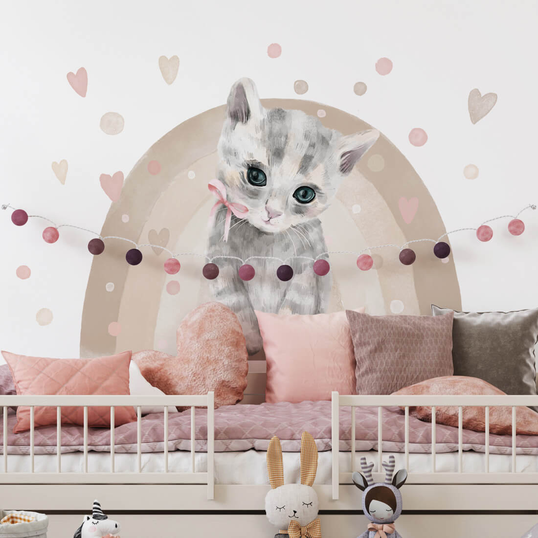 PASTELOWE-LOVE-XL-Wandtattoo_aufkleber-Katze-creme-14-tlg-03