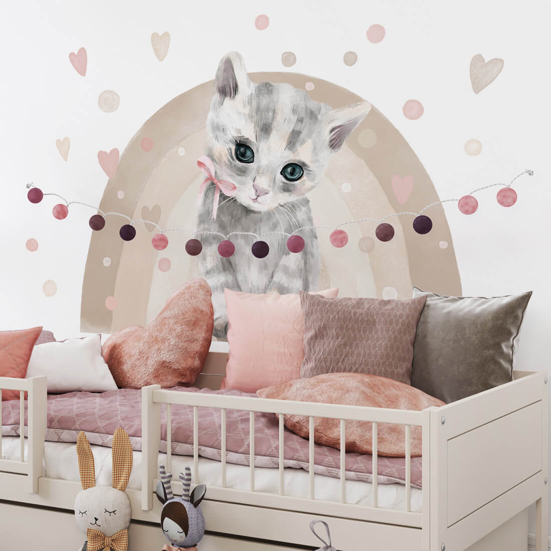 PASTELOWE-LOVE-XL-Wandtattoo_aufkleber-Katze-creme-14-tlg-06