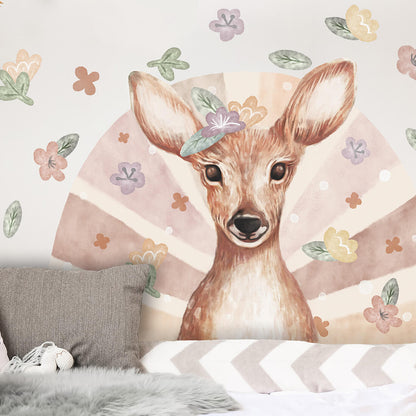 PASTELOWE-LOVE-XL-Wandtattoo_aufkleber-Rehkitz-creme-14-tlg-03