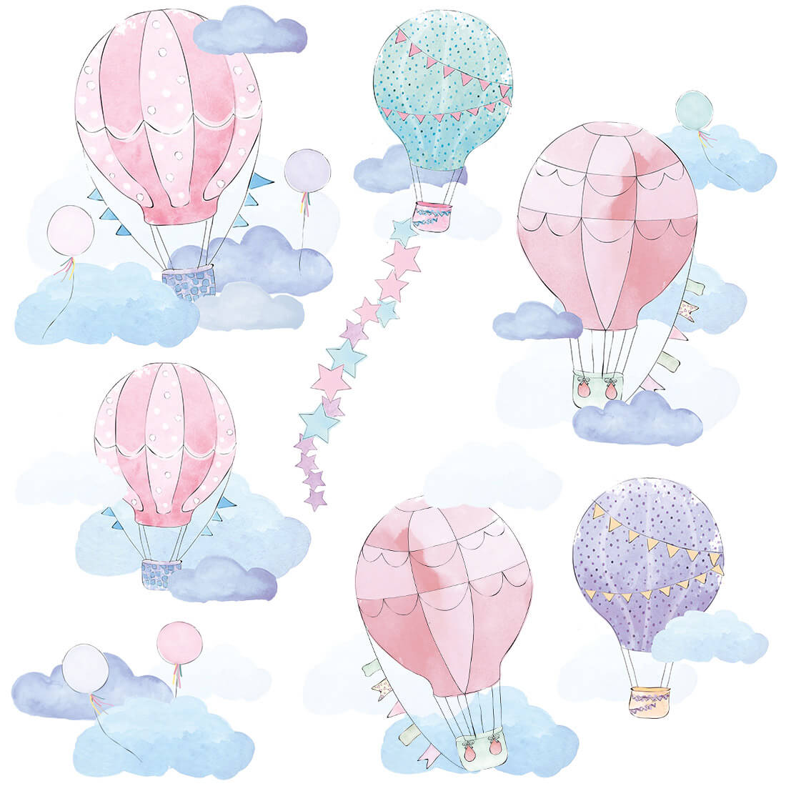 PASTELOWE-LOVE-XL-Wandtattoo_aufkleber-luftballone-rosa-01