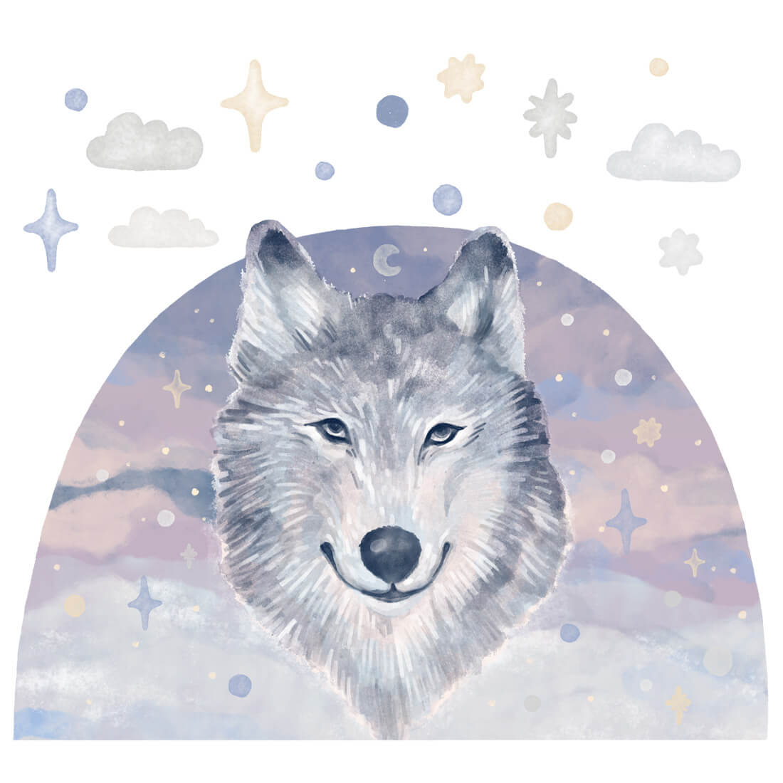 PASTELOWE-LOVE-XL-Wandtattoo_aufkleber-mint-Wolf-01